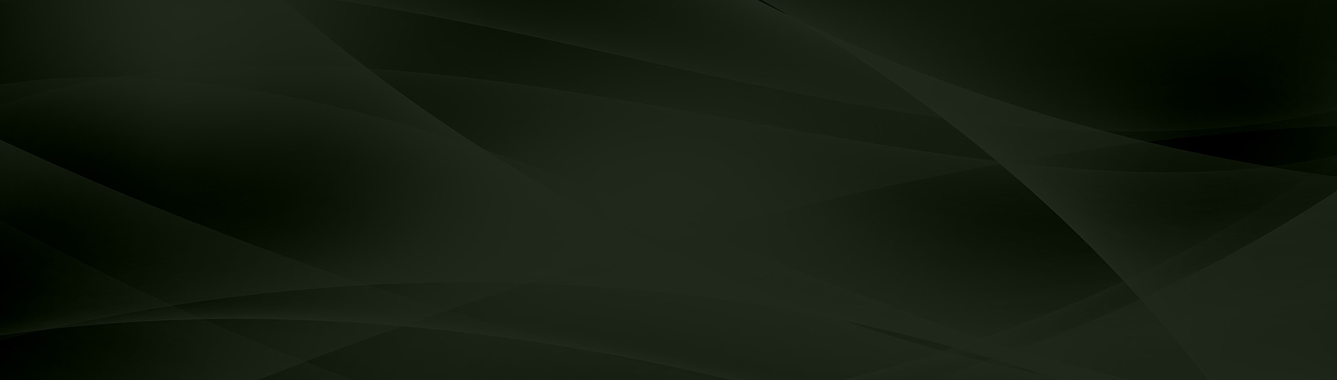 Abstract dark green gradient background texture.