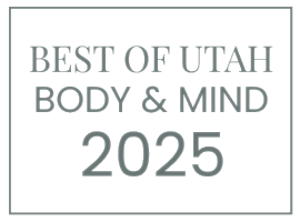 Best of Utah Body & Mind 2025 award graphic